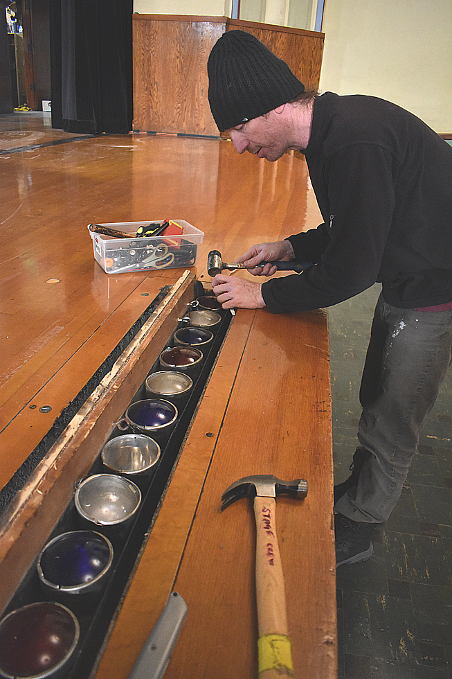 Theater gets annual winter cleaning News, Sports, Jobs The Journal